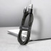 Кабель Baseus Cafule Cable USB For Type-C 3A 1m Gray+Black Кабель Baseus Cafule Cable USB For Type-C 3A 1m Gray+Black