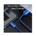Кабель Baseus Crystal Shine Series Fast Charging Data Cable USB to iP 2.4A 1.2m Blue Кабель Baseus Crystal Shine Series Fast Charging Data Cable USB to iP 2.4A 1.2m Blue