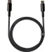 Кабель Baseus Tungsten Gold Fast Charging Data Cable Type-C to iP PD 20W 1m Black Кабель Baseus Tungsten Gold Fast Charging Data Cable Type-C to iP PD 20W 1m Black