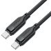 Кабель ACEFAST C16-03, Type-C to Type-C, 60W, 1.2m, TPE, TPU connectors, Black Кабель ACEFAST C16-03, Type-C to Type-C, 60W, 1.2m, TPE, TPU connectors, Black