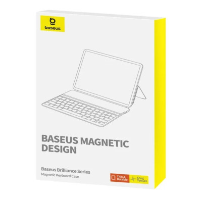 Клавіатура Baseus Brilliance Series Magnetic Keyboard Case for Pad Mini 6 8.3″ Cluster Black (with Simple Series Type-C Cable) Клавіатура Baseus Brilliance Series Magnetic Keyboard Case for Pad Mini 6 8.3″ Cluster Black (with Simple Series Type-C Cable)