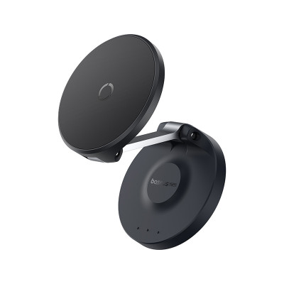 Автотримач для телефона Baseus MagPro Magnetic Foldable Phone Mount Cluster Black