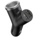 Автомобільний зарядний пристрій Baseus Y type dual USB+cigarette lighter extended car charger 3.1 A Black Автомобільний зарядний пристрій Baseus Y type dual USB+cigarette lighter extended car charger 3.1 A Black