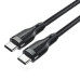 Кабель ACEFAST C8-03 USB-C to USB-C charging data cable Black Кабель ACEFAST C8-03 USB-C to USB-C charging data cable Black