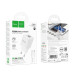 Мережевий зарядний пристрій з кабелем HOCO C147A Charm PD20W+QC3.0 charger set (C to iP)(EU) White Мережевий зарядний пристрій з кабелем HOCO C147A Charm PD20W+QC3.0 charger set (C to iP)(EU) White