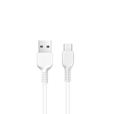 Кабель HOCO X20 USB to Type-C 2A, 3m, PVC, TPE connectors, White Кабель HOCO X20 USB to Type-C 2A, 3m, PVC, TPE connectors, White