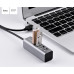 USB-хаб HOCO HB1 4USB Line machine Tarnish