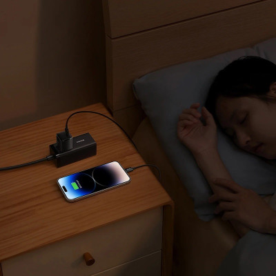 Мережевий зарядний пристрій Baseus Cube Pro Fast Charger 1C 30W EU Black