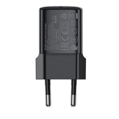 Мережевий зарядний пристрій ACEFAST A118 PD30W mini GaN USB-C fast charger
