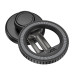 Автотримач для телефона HOCO H77 View folding magnetic ring car holder (center console) Black Metal Gray Автотримач для телефона HOCO H77 View folding magnetic ring car holder (center console) Black Metal Gray