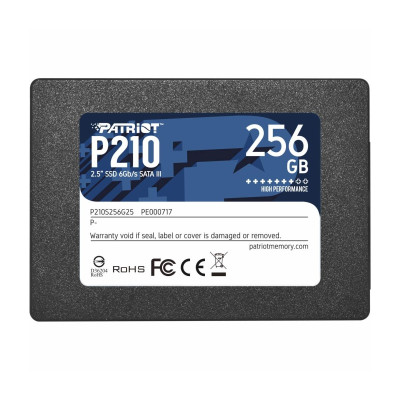 Накопичувач SSD Patriot P210 256GB 2.5 Накопичувач SSD Patriot P210 256GB 2.5