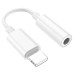 Кабель-перехiдник BOROFONE BV21 Genuine iP to 3.5 digital audio converter White Кабель-перехiдник BOROFONE BV21 Genuine iP to 3.5 digital audio converter White