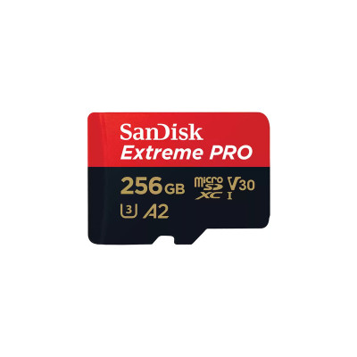 Карта пам'яті microSDXC (UHS-1 U3) SanDisk Extreme Pro A2 256Gb class 10 V30 (R200MB/s,W140MB/s) (adapter) Карта пам'яті microSDXC (UHS-1 U3) SanDisk Extreme Pro A2 256Gb class 10 V30 (R200MB/s,W140MB/s) (adapter)