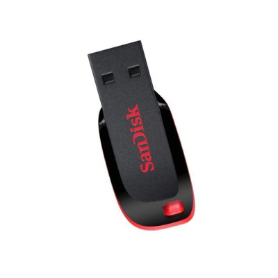 Флеш-накопичувач SanDisk USB 2.0 Cruzer Blade 32Gb Black/Red
