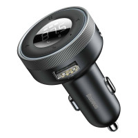 АЗП з FM-модулятором Baseus Enjoy Car Wireless MP3 Charger (Wireless 5.0+5V/3.4A) Black АЗП з FM-модулятором Baseus Enjoy Car Wireless MP3 Charger (Wireless 5.0+5V/3.4A) Black