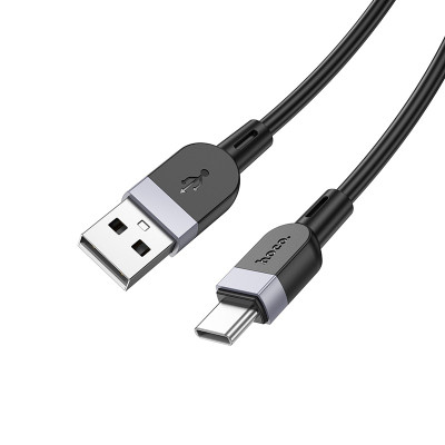 Кабель HOCO X109 Energy silicone charging data cable Type-C (L=1M) Black Кабель HOCO X109 Energy silicone charging data cable Type-C (L=1M) Black