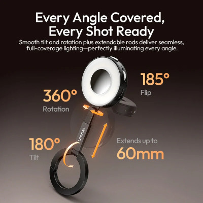 Відеосвітло Ulanzi ML05 MagLock Fill Light (Black)