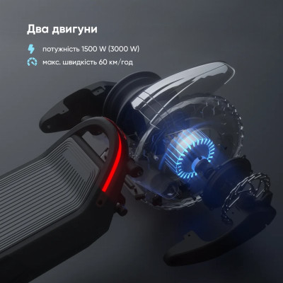 Електросамокат OKAI ES800 Panther Off-Road Black 12 Електросамокат OKAI ES800 Panther Off-Road Black 12