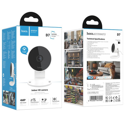 IP-камера видеонаблюдения HOCO D7 Indoor HD camera EU IP-камера видеонаблюдения HOCO D7 Indoor HD camera EU