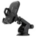 Автодержатель для телефона HOCO CA76 Touareg one-touch center console car holder Black