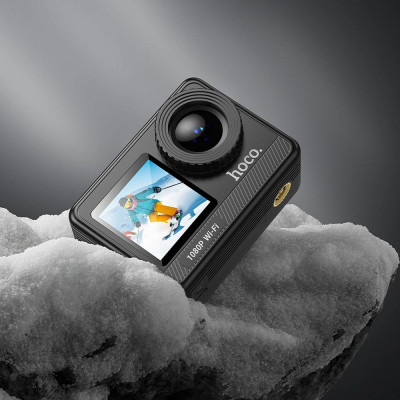 Екшн камера HOCO DV103 Dual color screen sports camera Black