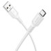 Кабель BOROFONE BX116 Certain charging data cable Micro White