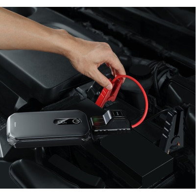 Автомобільний пуско-зарядний пристрій Baseus Super Energy Pro Car Jump Starter (12000mAh) Black Автомобільний пуско-зарядний пристрій Baseus Super Energy Pro Car Jump Starter (12000mAh) Black