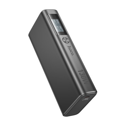 Зовнішній акумулятор HOCO Q17B Electric power bank(20000mAh) 130W space gray