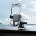 Автотримач для телефона HOCO H5 Integrity one-key car holder(center console) Black Автотримач для телефона HOCO H5 Integrity one-key car holder(center console) Black