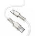 Кабель Baseus Cafule Series Metal Data Cable Type-C to Type-C 100W 1m White Кабель Baseus Cafule Series Metal Data Cable Type-C to Type-C 100W 1m White