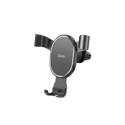 Автотримач для телефона HOCO CA56 Plus Armor metal gravity car holder Black Автотримач для телефона HOCO CA56 Plus Armor metal gravity car holder Black