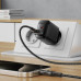 Мережевий зарядний пристрій ACEFAST A106 PD45W GaN (USB-C+USB-A) charger (EU) Black Мережевий зарядний пристрій ACEFAST A106 PD45W GaN (USB-C+USB-A) charger (EU) Black