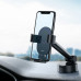 Автотримач для телефона Baseus Simplism gravity car mount holder with suction base Black