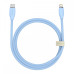 Кабель Baseus Jelly Liquid Silica Gel Fast Charging Data Cable Type-C to iP 20W 2m Blue