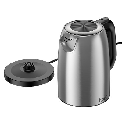 Электрочайник HOCO HE12 1.7L stainless steel electric kettle (EU) Stainless Steel