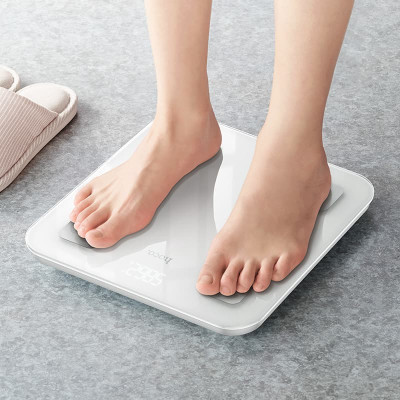 Ваги підлогові HOCO HI21 Smart body fat scale White