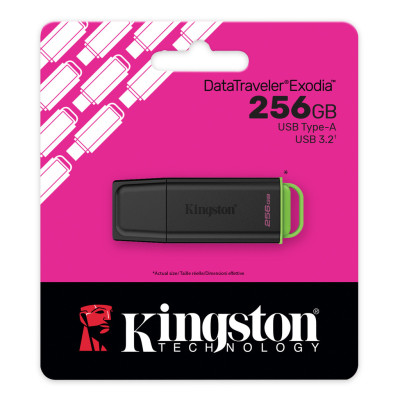 Флеш-накопичувач Kingston USB 3.2 DT Exodia G2 256GB Black Флеш-накопичувач Kingston USB 3.2 DT Exodia G2 256GB Black