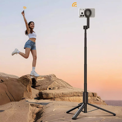 Селфі-трипод Ulanzi SK27 Tripod Tripod Selfie Stick(Magnetic Version) Black Селфі-трипод Ulanzi SK27 Tripod Tripod Selfie Stick(Magnetic Version) Black
