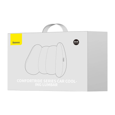 Подушка для попереку Baseus ComfortRide Series Car Cooling Lumbar Pillow Cluster Black