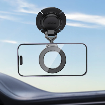 Автотримач для телефона з БЗП ACEFAST D65 magnetic folding wireless charging car holder Black Автотримач для телефона з БЗП ACEFAST D65 magnetic folding wireless charging car holder Black