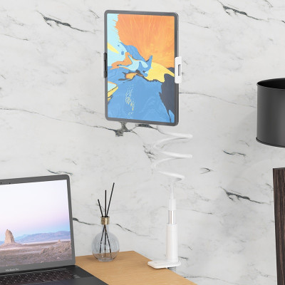 Тримач для телефона HOCO PH24 Balu tablet PC stand Silver+White