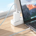 Кабель BOROFONE BX117 Source 60W charging data cable C to C White Кабель BOROFONE BX117 Source 60W charging data cable C to C White