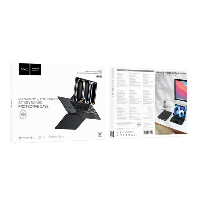 Клавіатура HOCO GM33 Smart keyboard for Pad(10.9/11 inches english version) Black