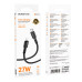 Кабель BOROFONE BX116 Certain PD charging data cable iP Black Кабель BOROFONE BX116 Certain PD charging data cable iP Black