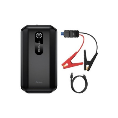 Автомобільний пуско-зарядний пристрій Baseus Super Energy Air Car Jump Starter（10000mAh) Black