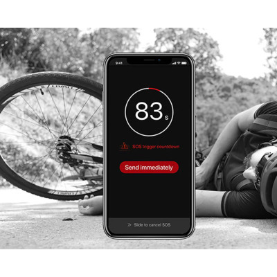 Захисний шолом Livall C20 (M) White (54-58см), сигнал стопів