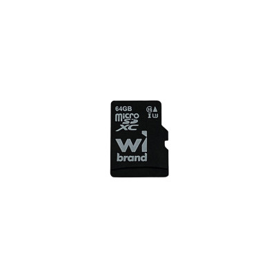 Карта пам'яті microSDXC (UHS-1 U3) Wibrand 64Gb class 10 Карта пам'яті microSDXC (UHS-1 U3) Wibrand 64Gb class 10