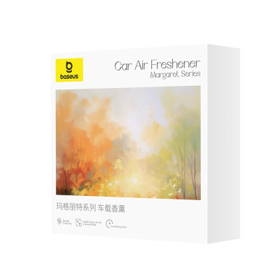 Автомобільний освіжувач повітря Baseus Margaret Series Car Air Freshener (Cedar Oud) Frosted Gray