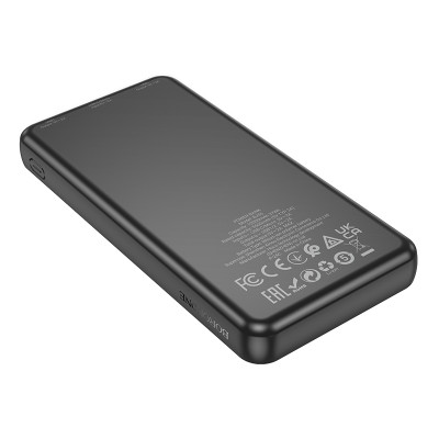 Зовнішній акумулятор BOROFONE BJ55 Graceful power bank (10000mAh) Black