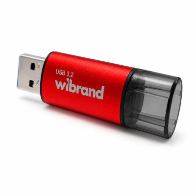 Флеш-накопичувач Wibrand USB 3.2 Gen1 Ladybug 128GB Red Флеш-накопичувач Wibrand USB 3.2 Gen1 Ladybug 128GB Red